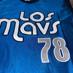 Los Mav Dallas Mavericks jersey Blue Size XL thumbnail 3