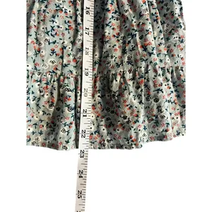 Universal Threads Women's Sleeveless Floral Ruffled Top thumbnail 7