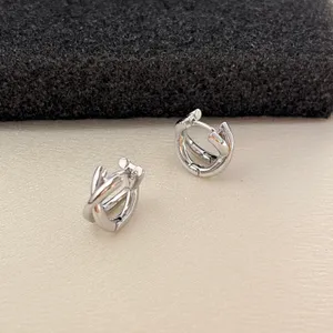 12mm Small Hoop Earrings for Men Women Streetwear Punk Hip Hop Unisex Earrings thumbnail 4