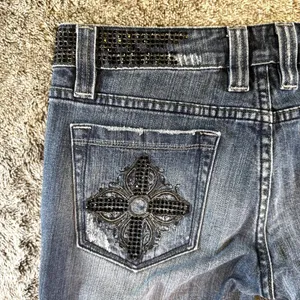 MissMe Embellished Boot Cut Jeans Sz 30 thumbnail 12