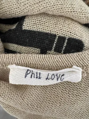 Cactus cardigan Tan Size M thumbnail 5