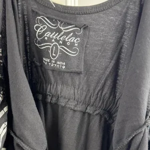 NWT Cattlelac‎ Ranch Western Dress Size L thumbnail 4