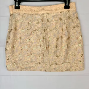 Vero Moda Sequins and Lace Mini Skirt Size 165/68A US 6 thumbnail 1