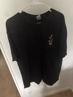 Tshirt Black Size XL thumbnail 1