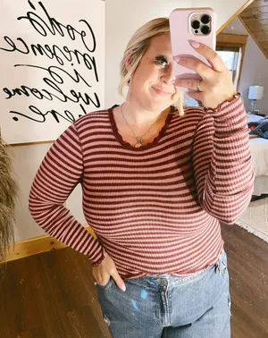 Abercrombie Striped Long Sleeve thumbnail 1