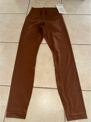 Lululemon Align High-Rise 25” Roasted Brown Size 4 NWT thumbnail 3
