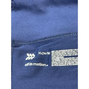 All In Motion Women’s XL (14/16) Purple Blue Houndstooth Active Skort thumbnail 4
