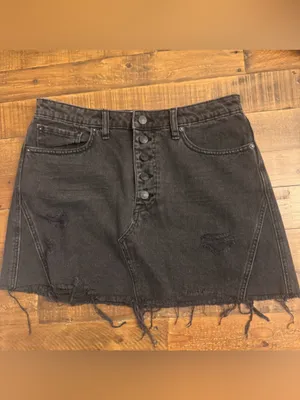 WE THE FREE Distressed Mini Skirt thumbnail 2