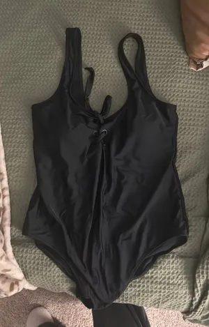 Black Aerie One-Piece Swimsuit thumbnail 1