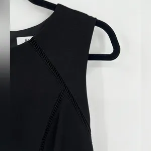 Bailey44 Sheath Midi Dress Sleeveless Cut Outs Zipper Lined Black Size Medium thumbnail 5
