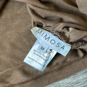 Mimosa brown tank top Size M thumbnail 2