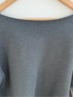 Santa Clara University SCU Champion grey off the shoulder sweatshirt thumbnail 7