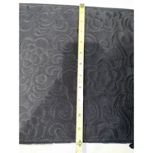 Vera Bradley Bags Quilted Canvas Laptop Bag,‎ Black 17x12" L thumbnail 3