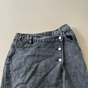 Shein asymmetric Wrap Denim Midi Skirt thumbnail 5