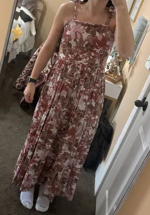 Maxi Dress Red Size M thumbnail 1