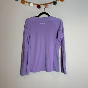 Patagonia purple base layer top thumbnail 5