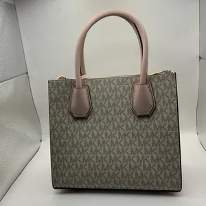 Michael Kors Beige and Pink Tote Bag thumbnail 3
