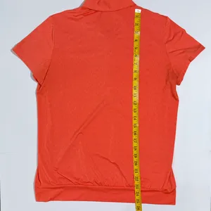Women’s Orange Adidas Golf Polo Size Medium EUC thumbnail 5