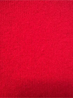 Rachel Zoe red v-neck long sleeve 100% 2-ply cashmere sweater size small thumbnail 13