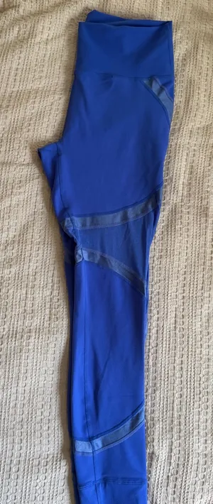 Fabletics PowerHold Leggings Blue thumbnail 1