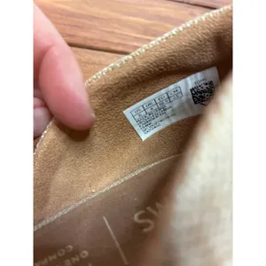 Tom’s Jutti D'Orsay Tan Almond Toe Flats - Size 6 thumbnail 9