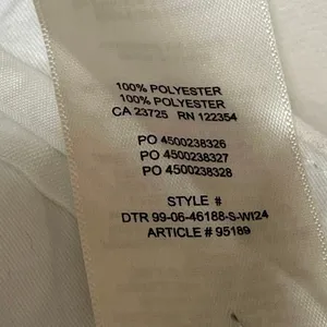Aritzia Wilfred The Effortless White Pleated Wide Leg Trouser Dress Pants Size S thumbnail 5