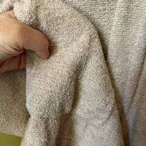 BAREFOOT DREAMS cozy chic lite size M hooded open front cardigan. thumbnail 4