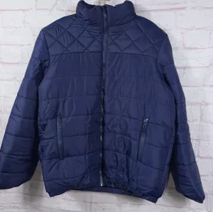 Women’s Navy Blue Quilted Puffer Jacket Size XL thumbnail 1