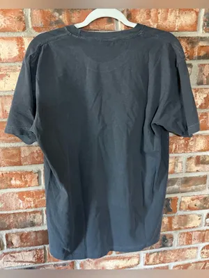 Comfort Colors Pepper Tee with Orange, Purple & Green Lightning Bolts thumbnail 3