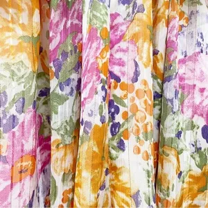 NWT Akira Tropical Floral Ruffled Cut-Out Open Back Romper Women’s Size Large thumbnail 8