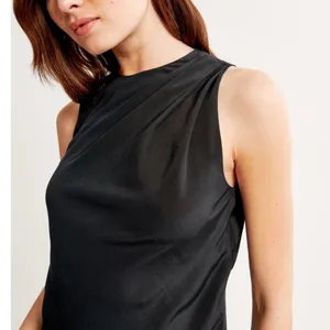 Abercrombie High Neck Column Midi Dress thumbnail 4