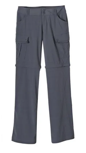 PRANA SAGE CONVERTIBLE PANT Womens size 10 gray‎ thumbnail 1