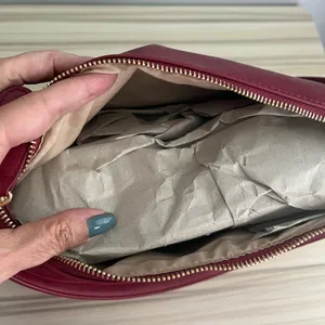 NWOT Elegant Burgundy adjustable shoulder strap roomy bag never used thumbnail 4