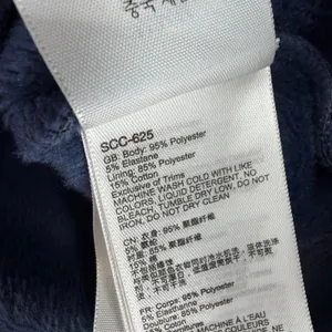 Marmot Women's Blue Crossover Cowl Neck Fleece Pullover Hoodie Sweatshirt Size M thumbnail 10
