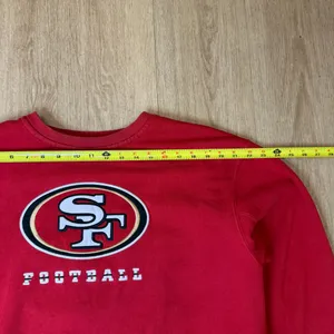Size L- Vintage NFL Team Apparel San Francisco 49ers Football Sweatshirt thumbnail 3