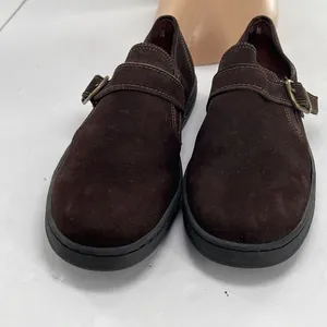 Azalea size 6 brown suede loafers thumbnail 5