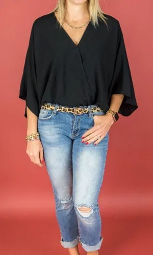 Black Bodysuit Shirt thumbnail 1