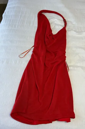 Red Dress Pull & Bear thumbnail 1