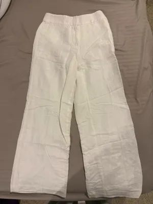 Loft Petite Clean Wide-Leg Pants thumbnail 2