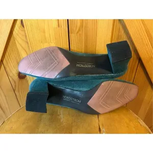 Nordstrom block heels comfort construction leather size 8.5 ￼ thumbnail 7