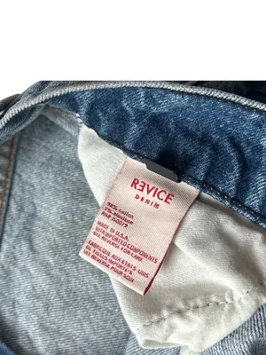 Revice Denim Flower Child Patchwork Shorts thumbnail 9