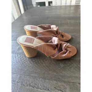 NWT Dolce Vita Women's Slide Blush High 3" Heel Sandals Size 7 thumbnail 2