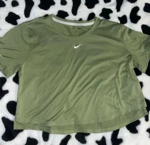 Nike Dri-Fit Cropped Short Sleeve thumbnail 1
