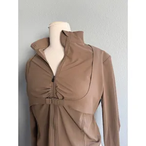 Halara Ruched Push-Up Long Sleeve Yoga Jacket thumbnail 3