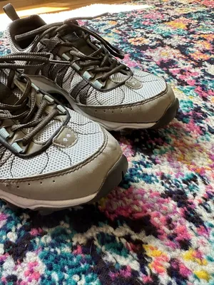 Ryka Lace Up Sneakers Womens 7.5 Gray Brown thumbnail 5