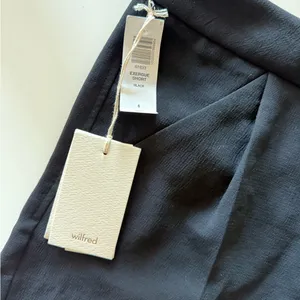 Aritzia Wilfred Exergue Short in Black, size 6 thumbnail 4
