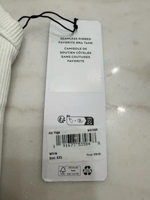 Seamless Ribbed Favorite Bra Tank Alo Yoga thumbnail 5