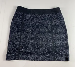 Adidas Golf Skort Womens XS Black White Dot Pattern Pockets‎ Athletic Activewear thumbnail 1