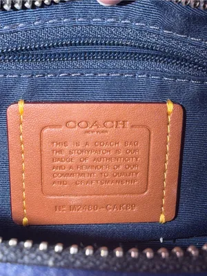 Coach Carmen Denim Quilted Mini Bag thumbnail 6