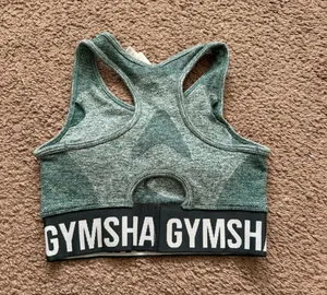 Green Sports Bra Size XS thumbnail 3